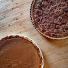 pecan en pumpkin pie